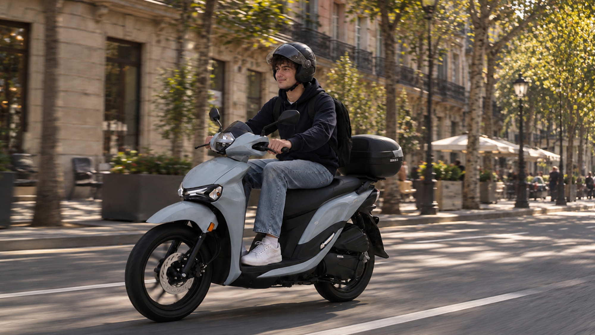 BWT 125: el scooter de rueda alta sencillo, económico y práctico para la ciudad