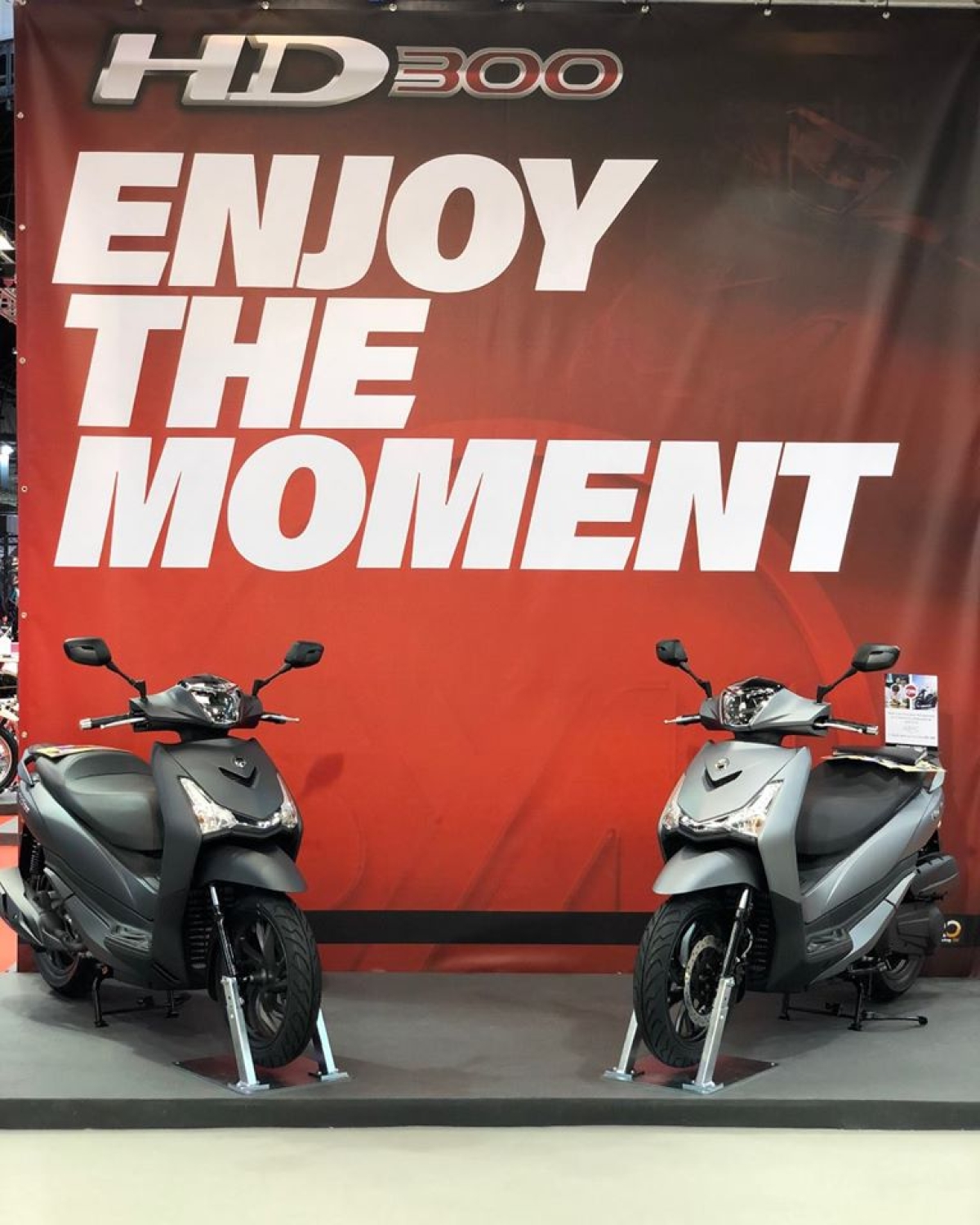 SYM participa en la feria Vive la Moto en Barcelona