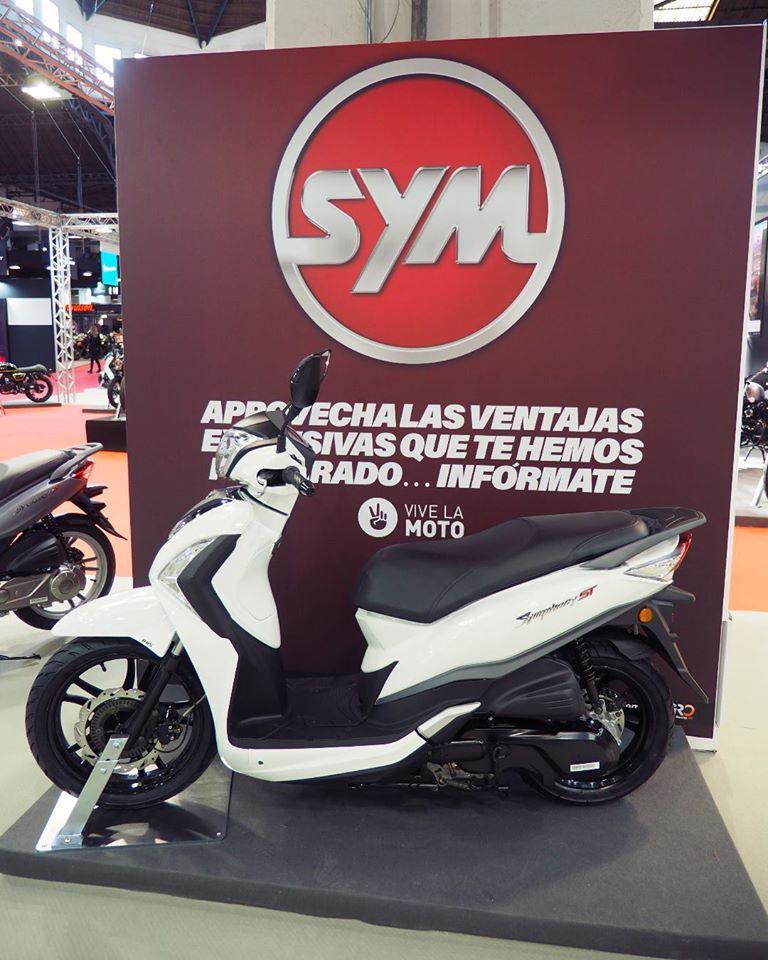 SYM participa en la feria Vive la Moto en Barcelona