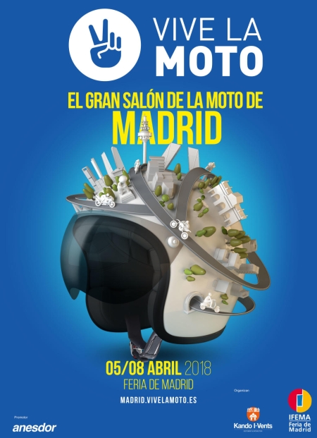 SYM en la feria Vive la Moto 2020 en Madrid